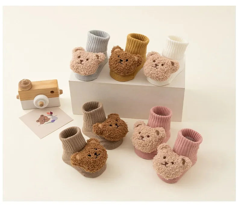 Child Teddybear Socks