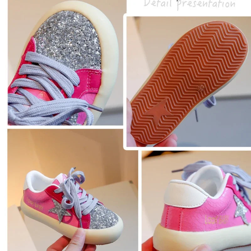 Child "Designer" Sequined Sneakers
