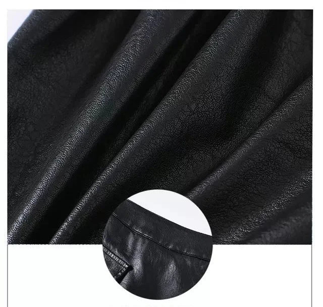 Child Faux Leather Skort