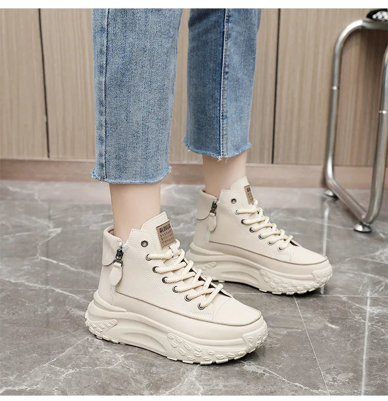 Women High Top Platform Sneaker