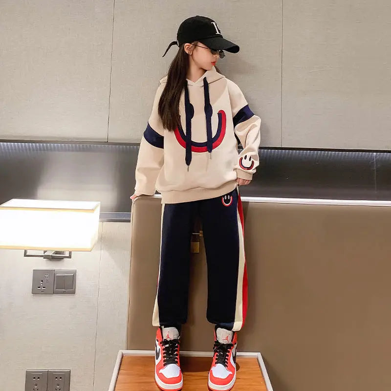 Child Athletic Smiley Sports Suit
