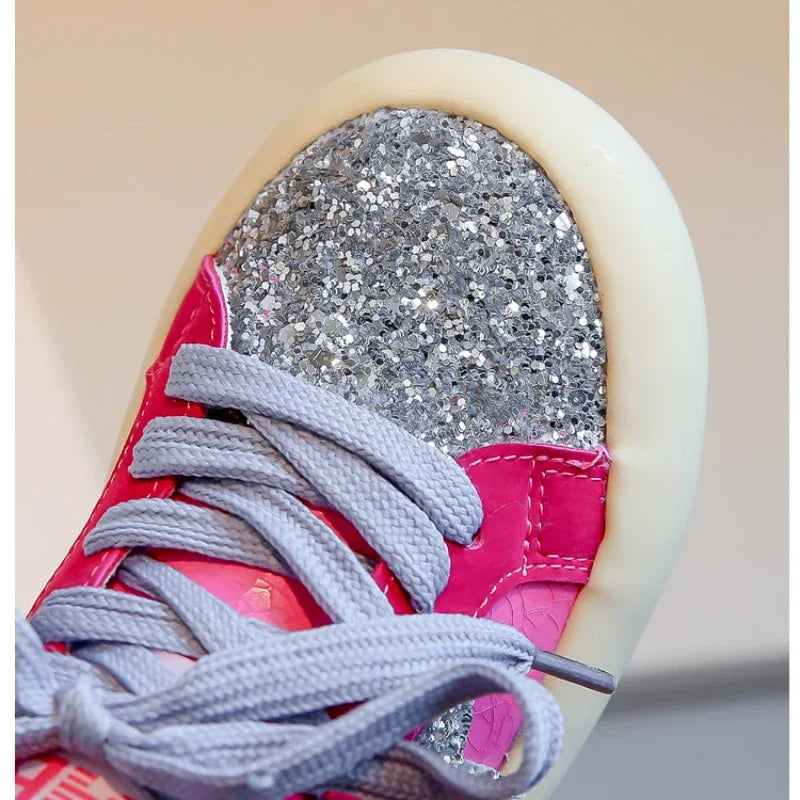 Child "Designer" Sequined Sneakers