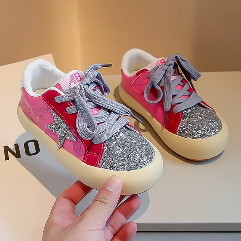 Child "Designer" Sequined Sneakers