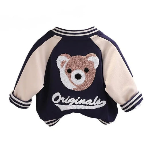 Child Embroidered Bear Sport Jacket