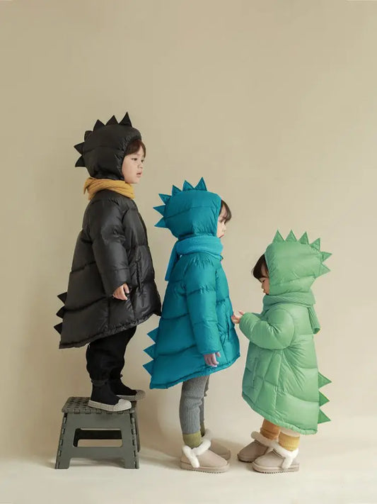 Child Dinosaur Puffer Coat