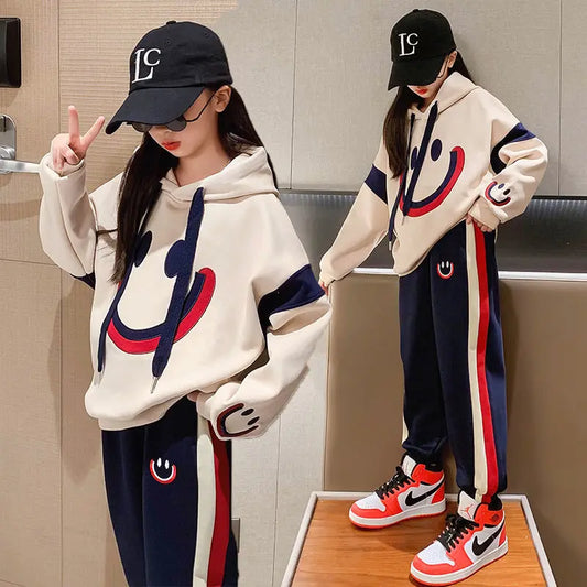 Child Athletic Smiley Sports Suit