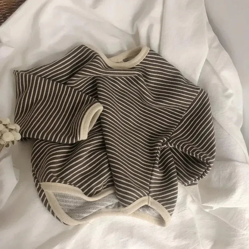 Child Long Sleeve T-Shirts Striped