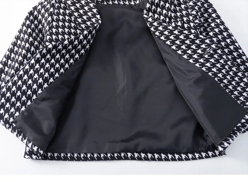 Child Houndstooth Formal Suit Set