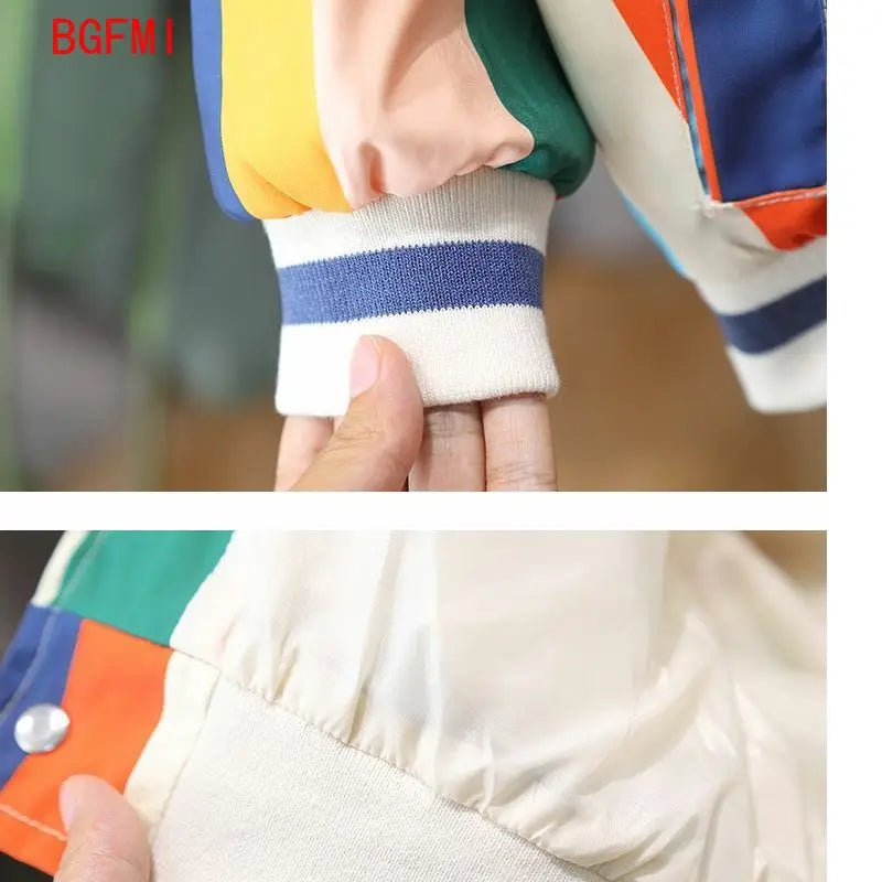 Child Rainbow Striped Jacket