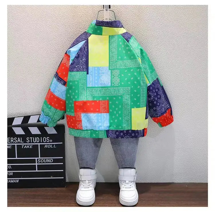 Child Bandana Mosaic Jacket