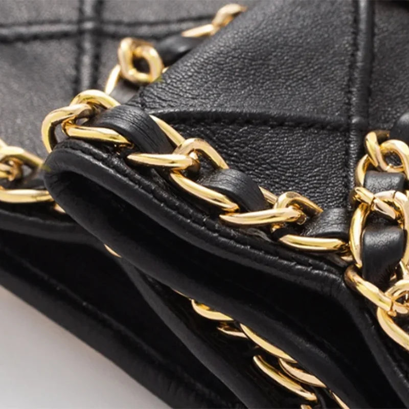 Women "Designer" Leather Fingerless Gloves