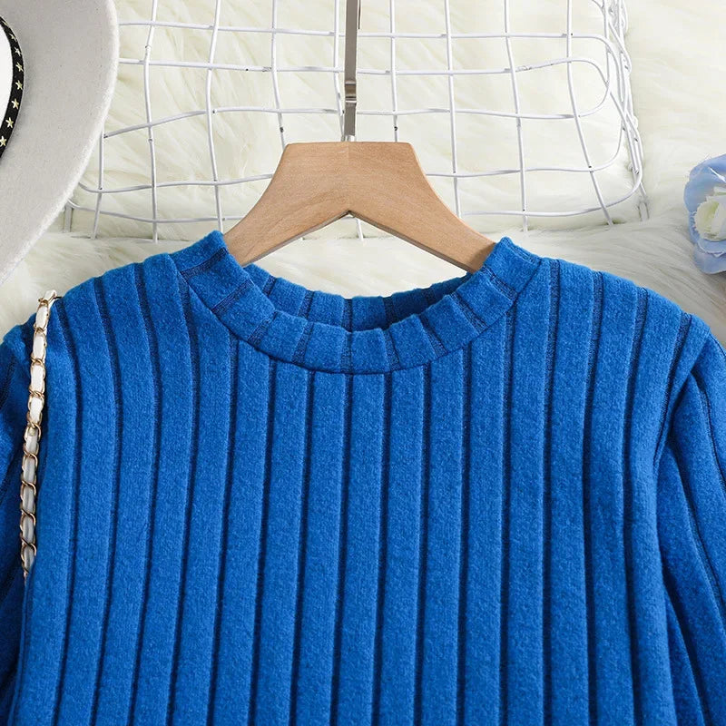 Child Cropped Sweater + Pants Set