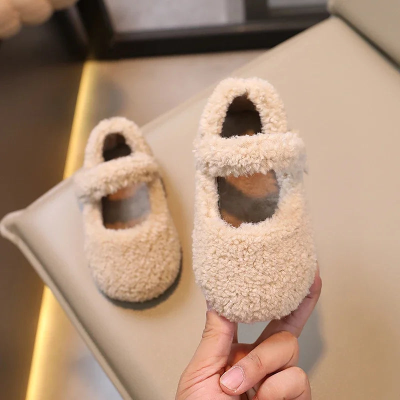 Child Fleece Mary-Janes