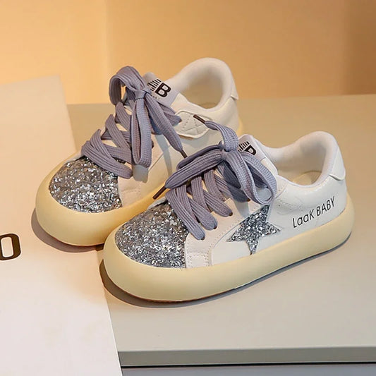 Child "Designer" Sequined Sneakers