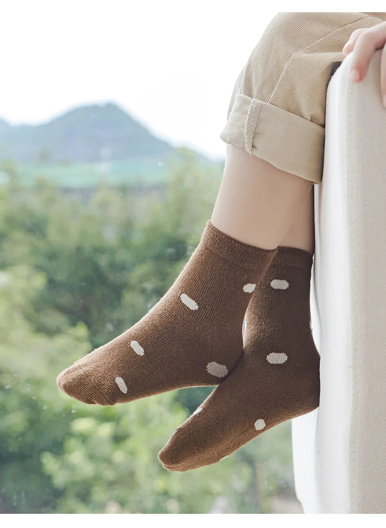 Child Bear Print Socks