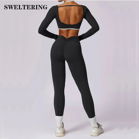 Women Two-Piece Fitness Tracksuit