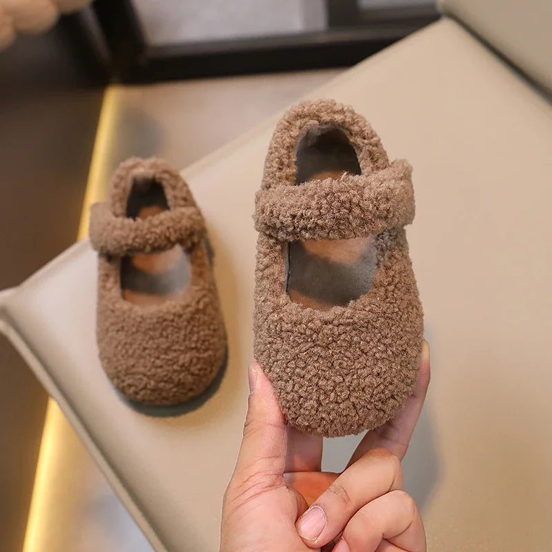 Child Fleece Mary-Janes
