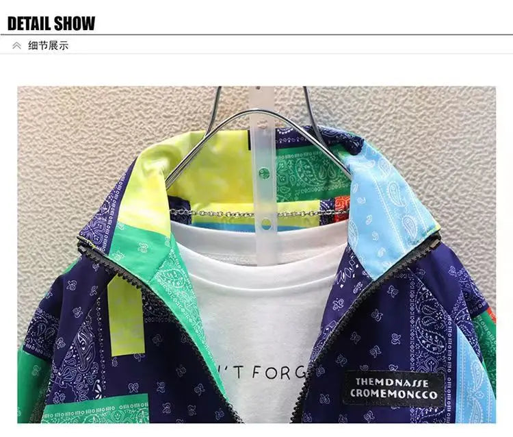 Child Bandana Mosaic Jacket