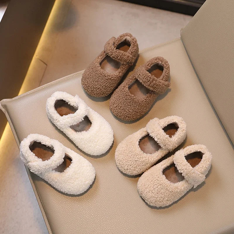 Child Fleece Mary-Janes